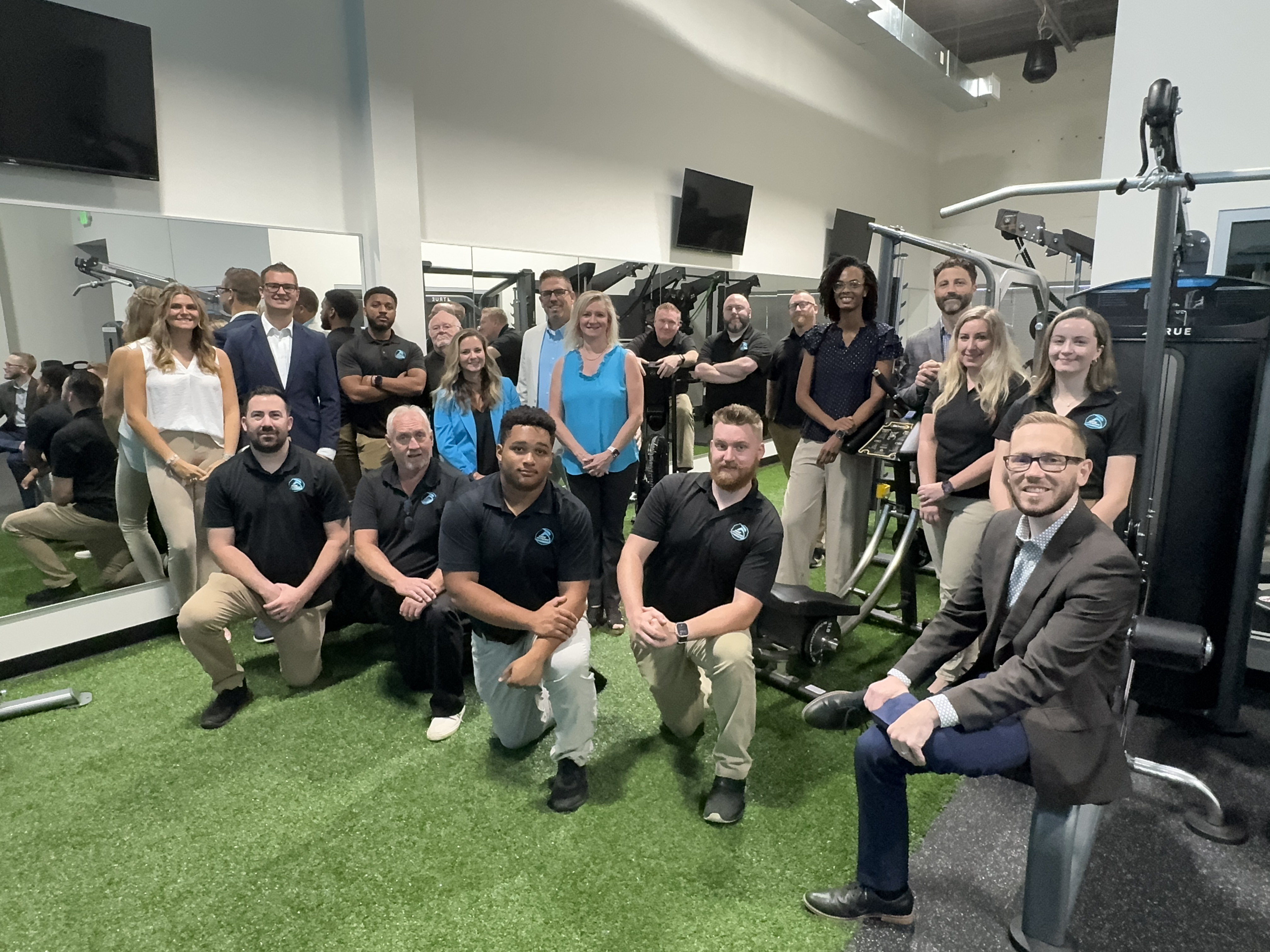 Team of fitness experts